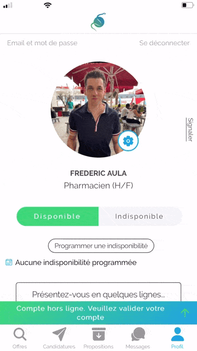 Guide d'utilisation du Mode Identité Masquée sur l'application mobile